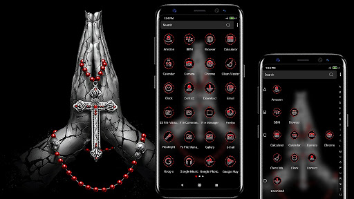 Jesus Cross Launcher Theme ekran görüntüsü