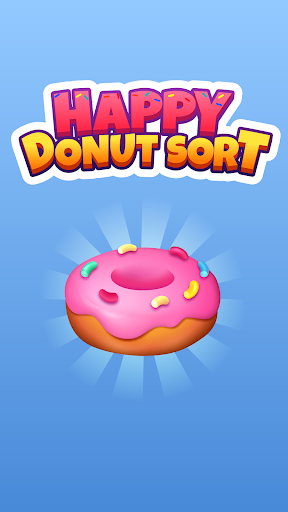 Happy Donut Sort ekran görüntüsü