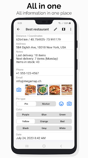 Megamap - Create pins & maps ekran görüntüsü