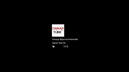 TV'de Radyo ekran görüntüsü