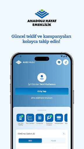 AHE Mobil ekran görüntüsü