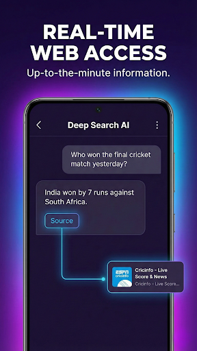 Deep Search AI ekran görüntüsü