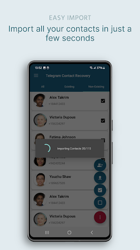 Telegram Contact Recovery ekran görüntüsü