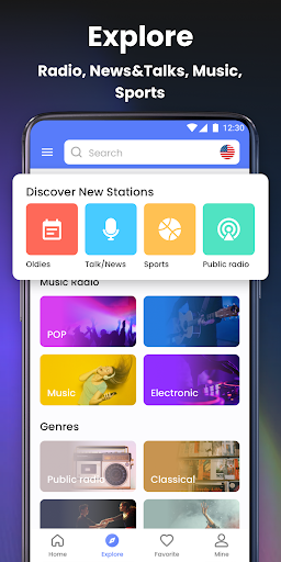 My Radio, FM Radio Stations ekran görüntüsü