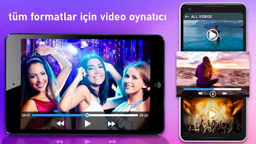 Ultra hd video oynatıcı ekran görüntüsü