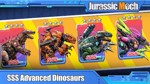 Jurassic Mech: Dinozor Savaşı ekran görüntüsü