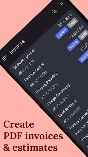 SubTotal - Invoice Maker ekran görüntüsü