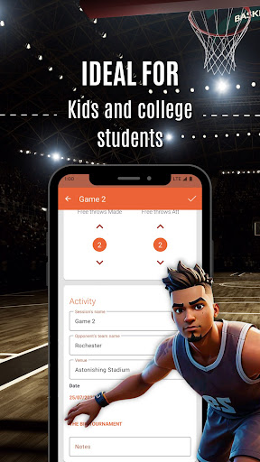 Basketball Companion Stats ekran görüntüsü