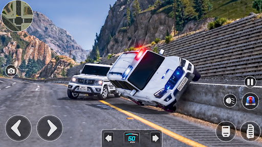 Police Car Driving:Chase Game ekran görüntüsü