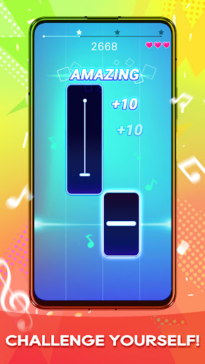 Piano Music Heart: Pop Tiles ekran görüntüsü