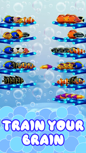 Fish Color Sort - Puzzle Games ekran görüntüsü