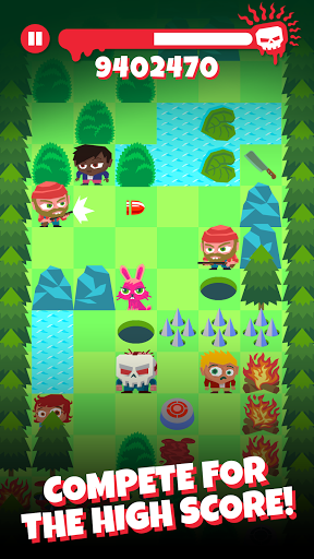 Slashy Camp - Endless Runner! ekran görüntüsü
