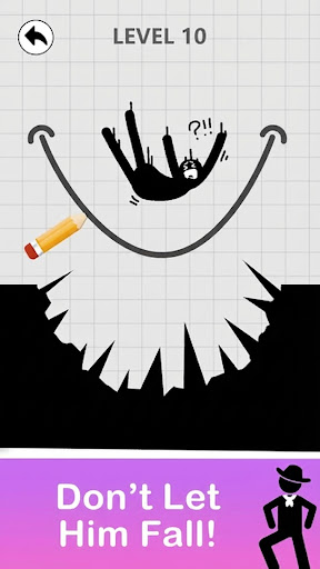 Save Stickman: Brain Draw Line ekran görüntüsü