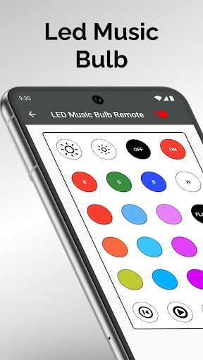 led music bulb remote control ekran görüntüsü