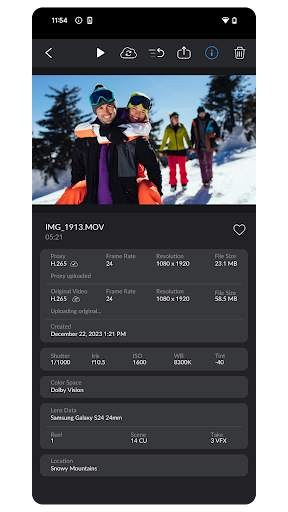 Blackmagic Camera ekran görüntüsü
