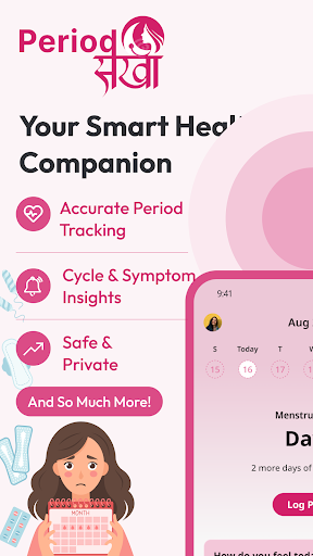 PeriodSakhi - My Cycle Tracker ekran görüntüsü