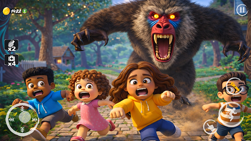 Scary Baboon Backroom Survival ekran görüntüsü