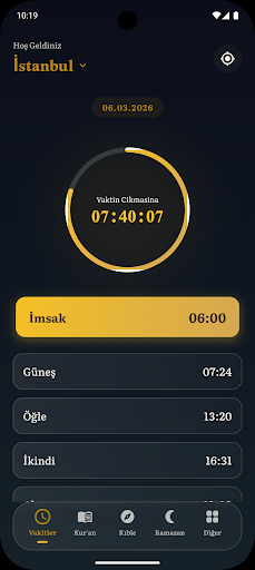 Namaz Vakti & Ezan Alarmı ekran görüntüsü