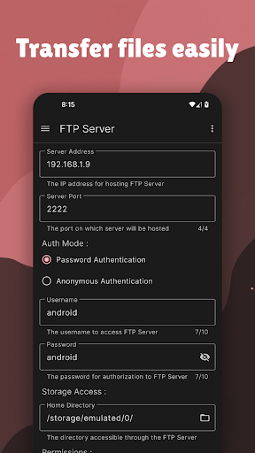 WiFi FTP Server: File Transfer ekran görüntüsü