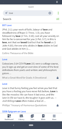 Faithlife Ebooks ekran görüntüsü