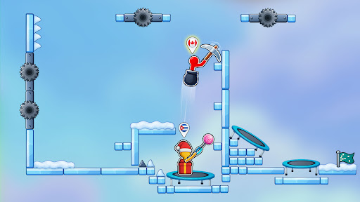 Stickman Hammer Challenge Game ekran görüntüsü