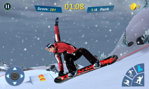 Snowboard Master 3D ekran görüntüsü