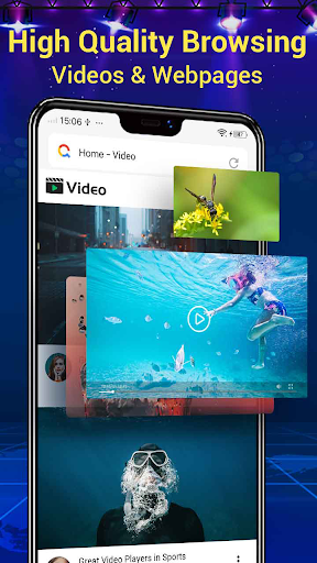 Web Tarayıcı ve Hızlı Explorer ekran görüntüsü