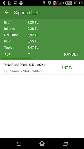 Pınar Su Mobil Bayi ekran görüntüsü