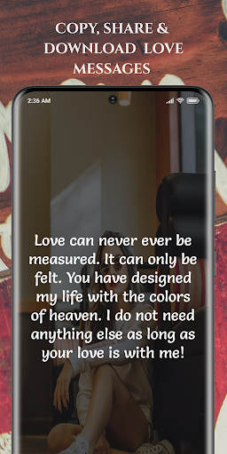 Romantic Love Messages ekran görüntüsü