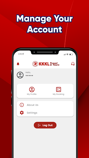 KKKL Travel & Tours ekran görüntüsü