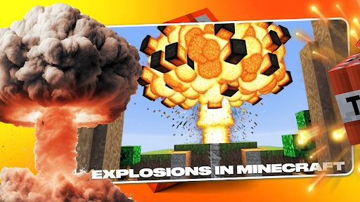 Nuke Bomb: TNT Minecraft Mod ekran görüntüsü