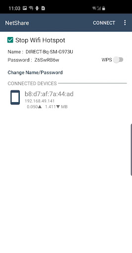 NetShare - rootsuz paylaşım ekran görüntüsü