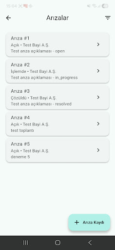 Powerşarj Servis ekran görüntüsü