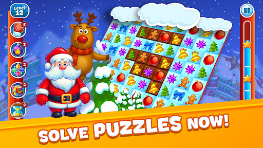 Christmas Sweeper 2 - Match 3 ekran görüntüsü