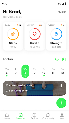 Move More: Fitness & Workouts ekran görüntüsü