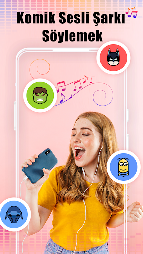 Ses değiştirici-voice effects ekran görüntüsü