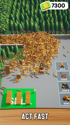Lumber Boss: Idle Wood Inc ekran görüntüsü