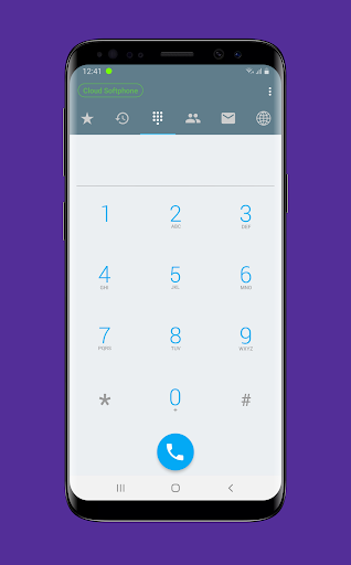 Cloud Softphone ekran görüntüsü