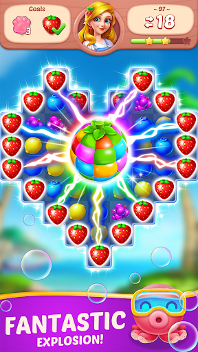 Fruit Diary - Match 3 Games ekran görüntüsü