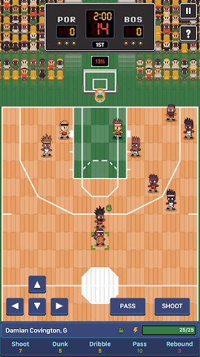 Hoop League Tactics ekran görüntüsü