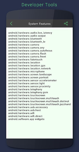 Developer Tools ekran görüntüsü