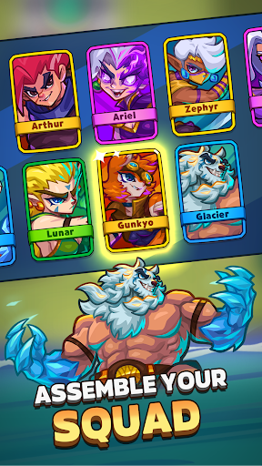 Epic Trio: Roguelike Clash ekran görüntüsü