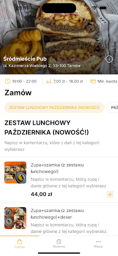 ŚródmieściePub ekran görüntüsü