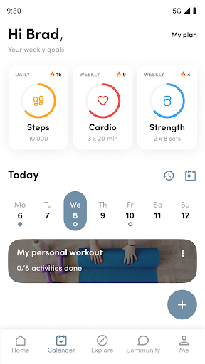 LT Fitness ekran görüntüsü