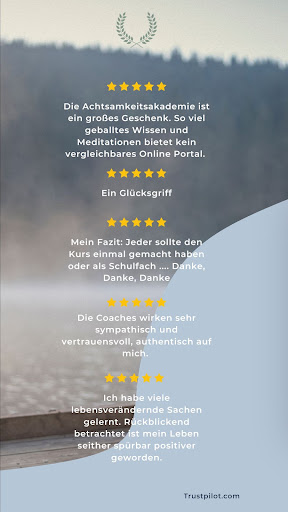 Achtsamkeitsakademie ekran görüntüsü