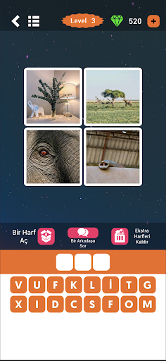 4 Resim 1 Kelime ekran görüntüsü
