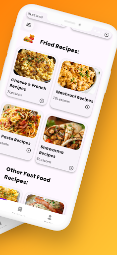 Fast Food Recipes ekran görüntüsü