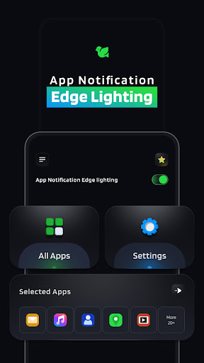 App Notification Edge Lighting ekran görüntüsü