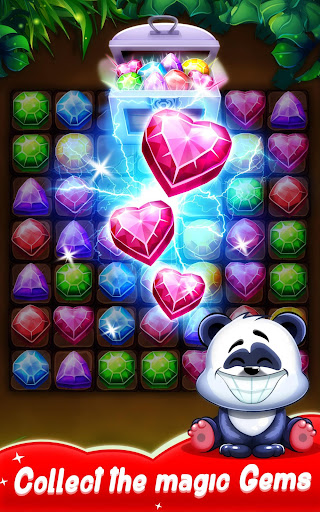 Panda Gems: Jewel Match 3 Game ekran görüntüsü