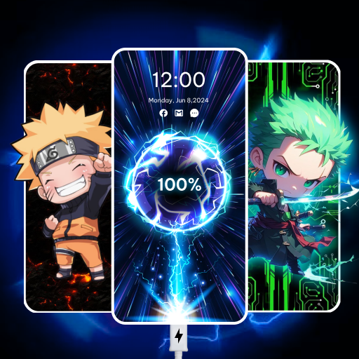 Battery Charging Animations 4K